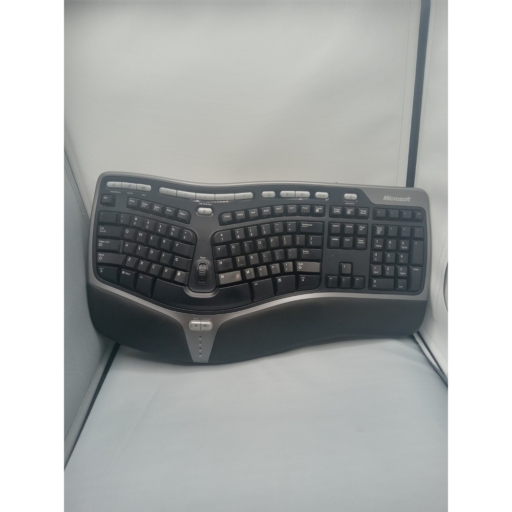 Microsoft Natural Ergonomic Keyboard 4000 v1.0 KU-0462 USB Tested FEW BLEMISHES